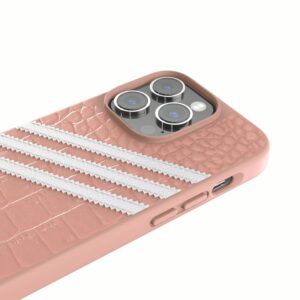 Adidas รุ่น Samba Alligator - เคส iPhone 14 Pro - สี Wonder Mauve/White 15 Adidas รุ่น Samba Alligator - เคส iPhone 14 Pro - สี Wonder Mauve/White