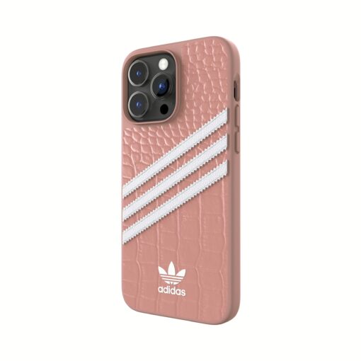 Adidas รุ่น Samba Alligator - เคส iPhone 14 Pro Max - สี Wonder Mauve/White - Image 4