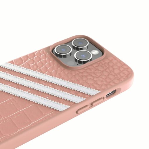 Adidas รุ่น Samba Alligator - เคส iPhone 14 Pro Max - สี Wonder Mauve/White - Image 6