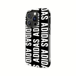 Adidas รุ่น Snap Case Logo - เคส iPhone 14 Pro - สี Black/White