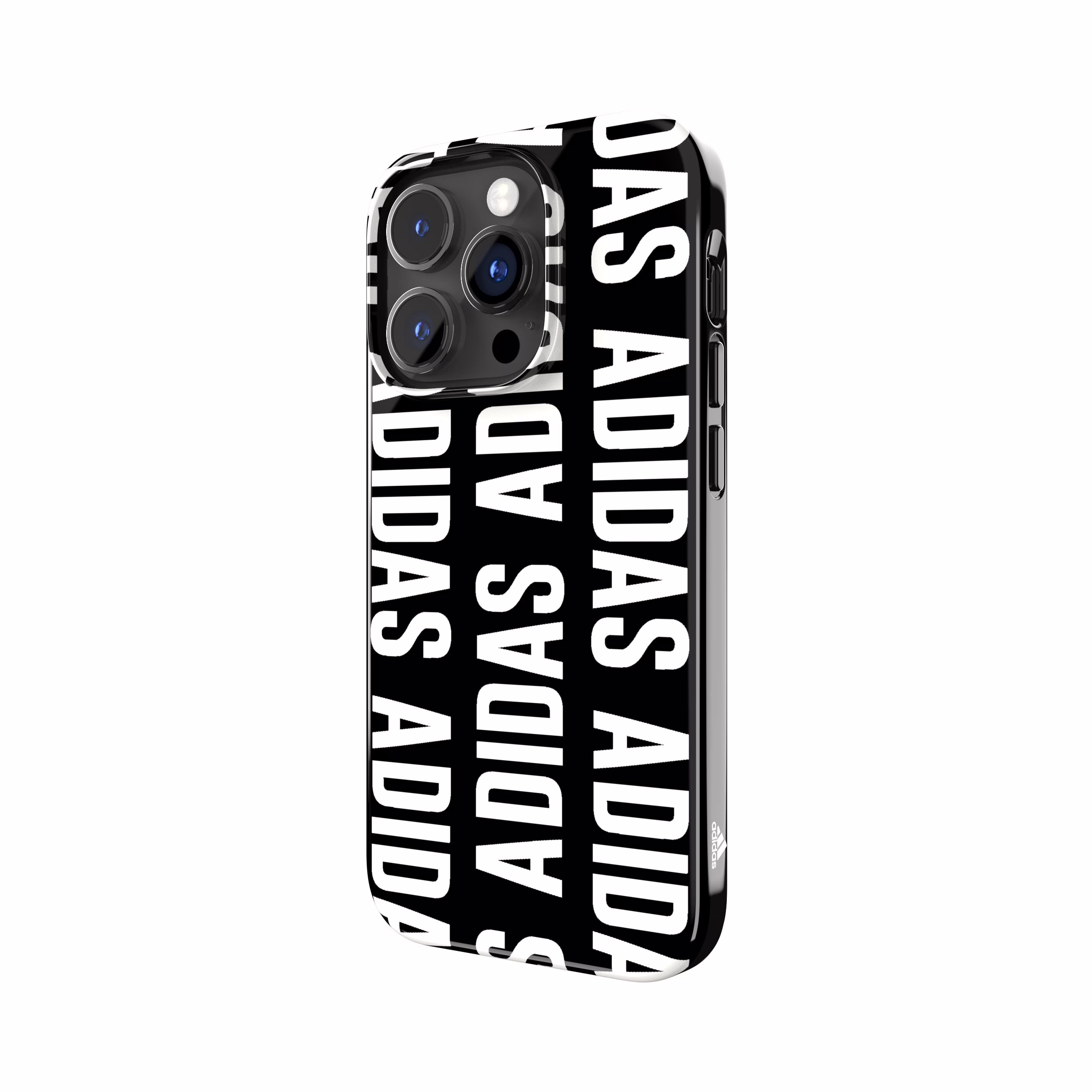 Adidas รุ่น Snap Case Logo - เคส iPhone 14 Pro - สี Black/White