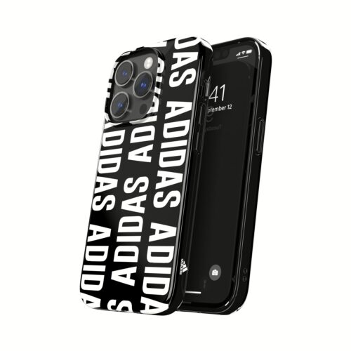 Adidas รุ่น Snap Case Logo - เคส iPhone 14 Pro - สี Black/White - Image 10