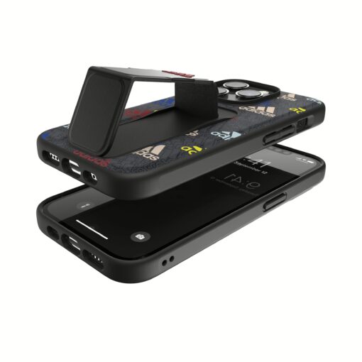 Adidas รุ่น Grip Case - เคส iPhone 14 Pro - สี Black/Colourful - Image 12