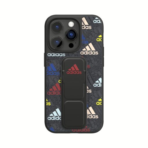 Adidas รุ่น Grip Case - เคส iPhone 14 Pro - สี Black/Colourful - Image 3