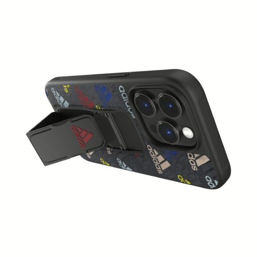 Adidas รุ่น Grip Case - เคส iPhone 14 Pro - สี Black/Colourful - Image 6