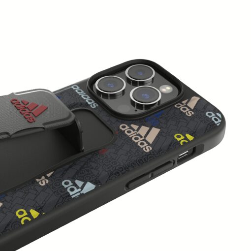 Adidas รุ่น Grip Case - เคส iPhone 14 Pro - สี Black/Colourful - Image 7