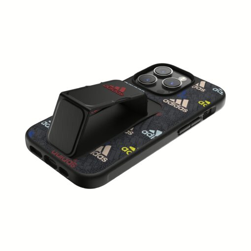Adidas รุ่น Grip Case - เคส iPhone 14 Pro - สี Black/Colourful - Image 9