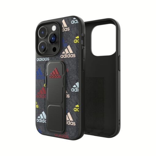 Adidas รุ่น Grip Case - เคส iPhone 14 Pro - สี Black/Colourful - Image 10