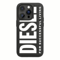 Diesel รุ่น Moulded Case Core - เคส iPhone 14 Pro - สี Black/White
