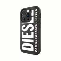 Diesel รุ่น Moulded Case Core - เคส iPhone 14 Pro - สี Black/White
