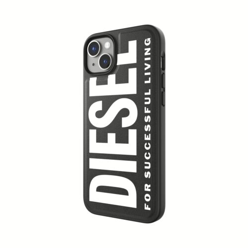 Diesel รุ่น Moulded Case Core - เคส iPhone 14 Plus - สี Black/White - Image 4