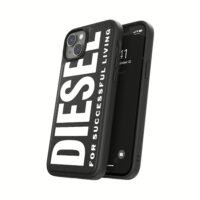 Diesel รุ่น Moulded Case Core - เคส iPhone 14 Plus - สี Black/White