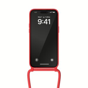 Diesel รุ่น Clear Necklace Case Diesel Graphic - เคส iPhone 14 Pro Max - สี Red 16 Diesel รุ่น Clear Necklace Case Diesel Graphic - เคส iPhone 14 Pro Max - สี Red