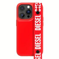 Diesel รุ่น Handstrap Case - เคส iPhone 14 Pro - สี Red/White