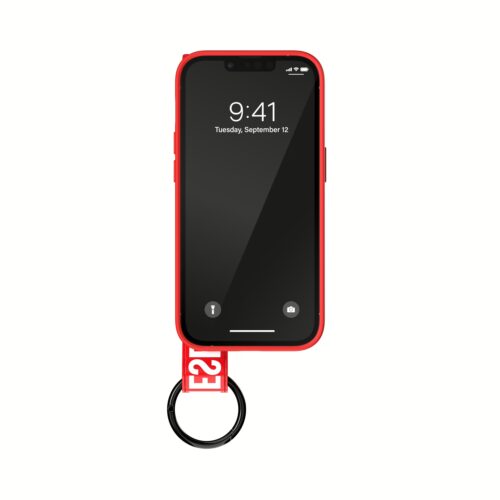 Diesel รุ่น Handstrap Case - เคส iPhone 14 Pro - สี Red/White - Image 5