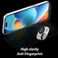 Whitestone EZ Glass - ฟิล์มกระจก iPhone 14 Plus (ชุดฟิล์มหน้าจอ+เลนส์กล้อง 3 เซต)