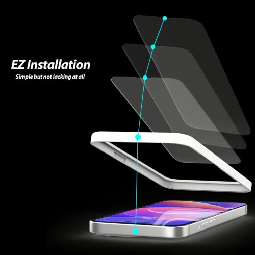 Whitestone EZ Glass - ฟิล์มกระจก iPhone 14 Plus (ชุดฟิล์มหน้าจอ+เลนส์กล้อง 3 เซต) - Image 2