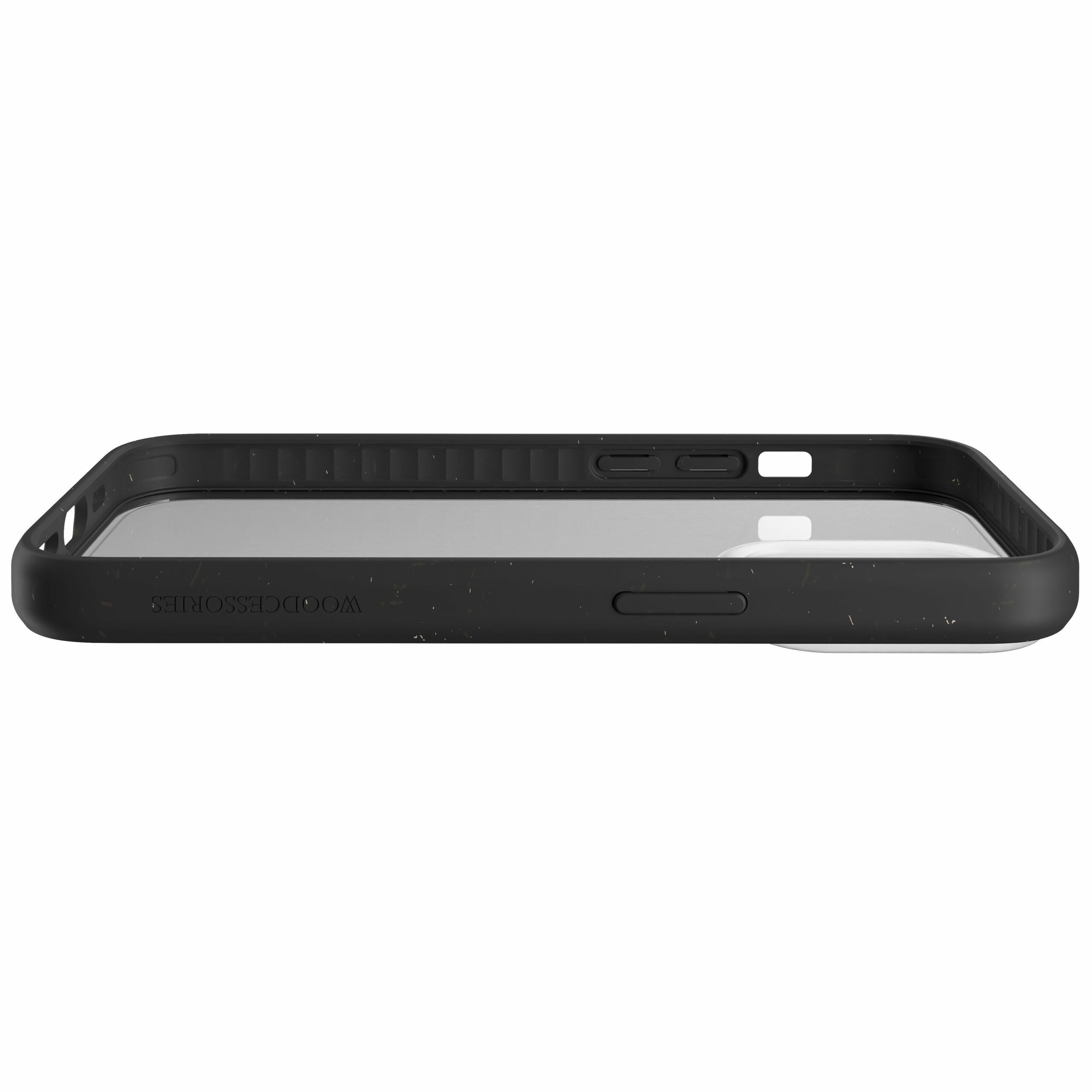 Woodcessories รุ่น Clear Case - เคส iPhone 14 Pro - สี Black