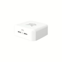 หัวชาร์จ STM รุ่น 35W USB-C Dual Port Power Adapter Fast Charge GaN - สีขาว