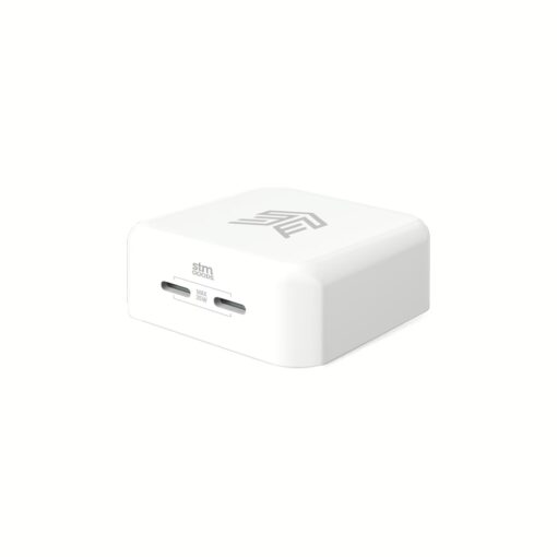 หัวชาร์จ STM รุ่น 35W USB-C Dual Port Power Adapter Fast Charge GaN - สีขาว - Image 2