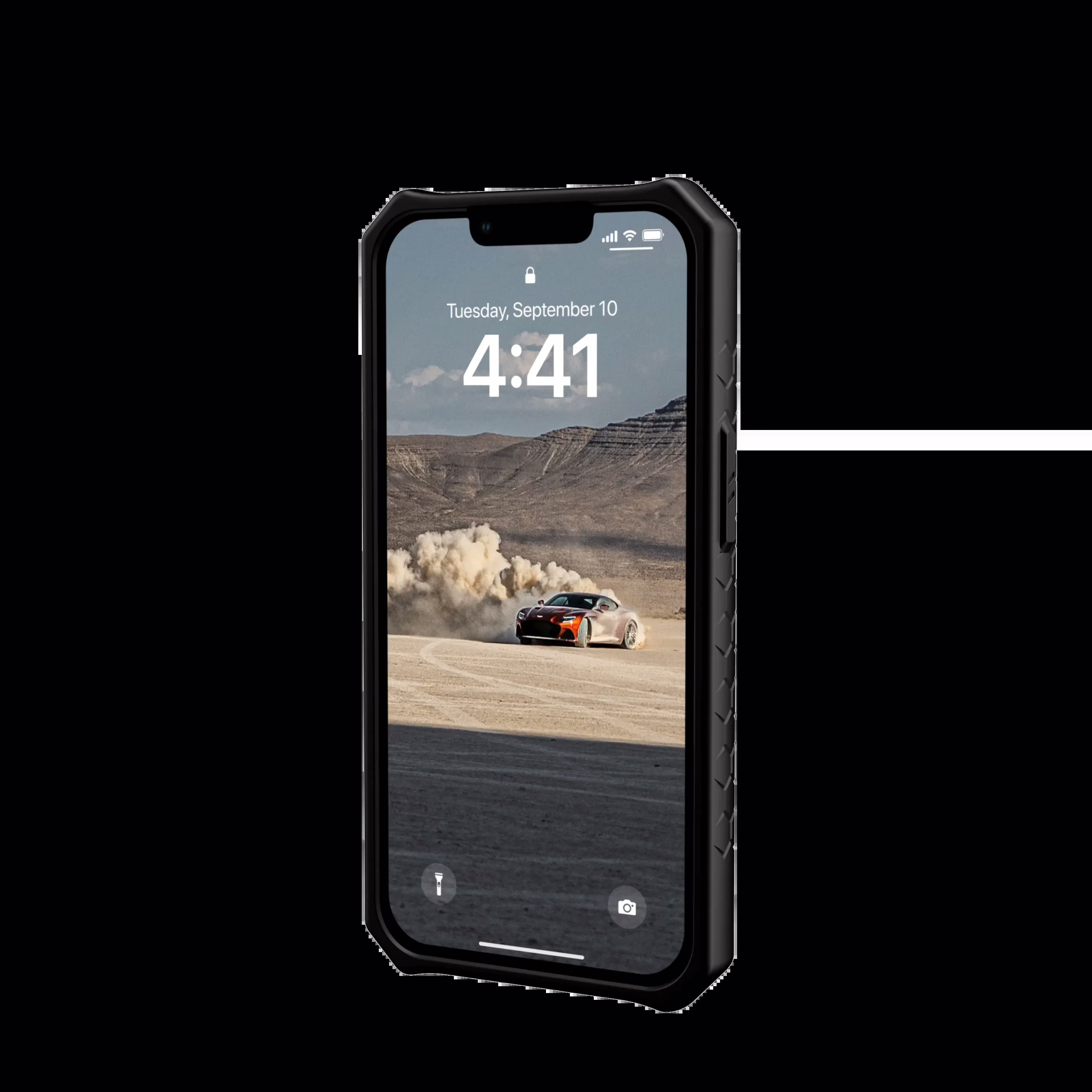 UAG รุ่น Monarch - เคส iPhone 14/13 - สี Black