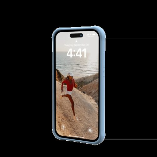 UAG รุ่น Dot with Magsafe - เคส iPhone 14 Pro - สี Cerulean - Image 9