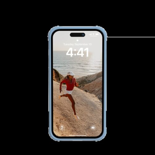 UAG รุ่น Dot with Magsafe - เคส iPhone 14 Pro - สี Cerulean - Image 10