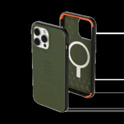UAG รุ่น Civilian with Magsafe - เคส iPhone 14 Pro Max - สี Olive