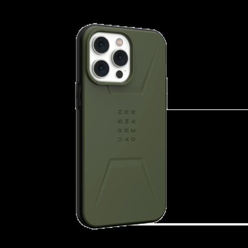UAG รุ่น Civilian with Magsafe - เคส iPhone 14 Pro Max - สี Olive - Image 4