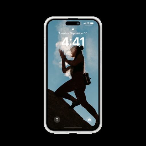 UAG รุ่น Lucent with Magsafe - เคส iPhone 14 Pro Max - สี Marshmallow - Image 9