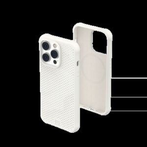 UAG รุ่น Dot with Magsafe - เคส iPhone 14 Pro - สี Marshmallow 15 UAG รุ่น Dot with Magsafe - เคส iPhone 14 Pro - สี Marshmallow