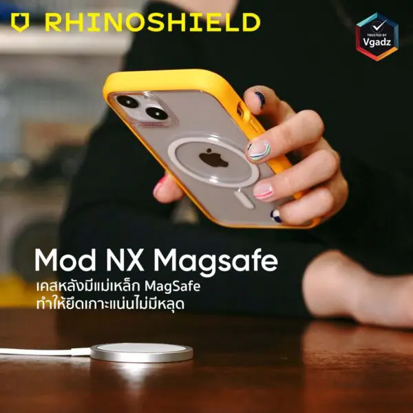 เคส RhinoShield รุ่น Mod NX Magsafe - iPhone 14 Pro Max - สี Red