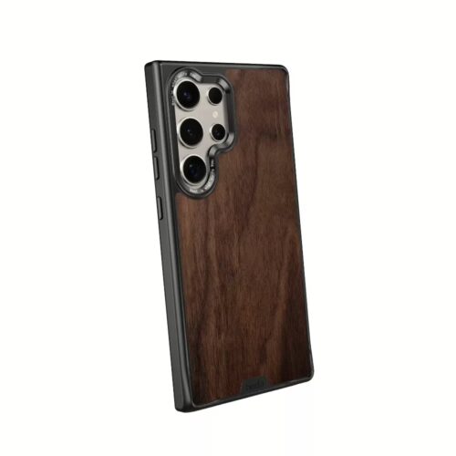 Hoda รุ่น Diverse Case Military Standard with Magnetic - เคส Galaxy S24 Ultra - ลาย Walnut - Image 3