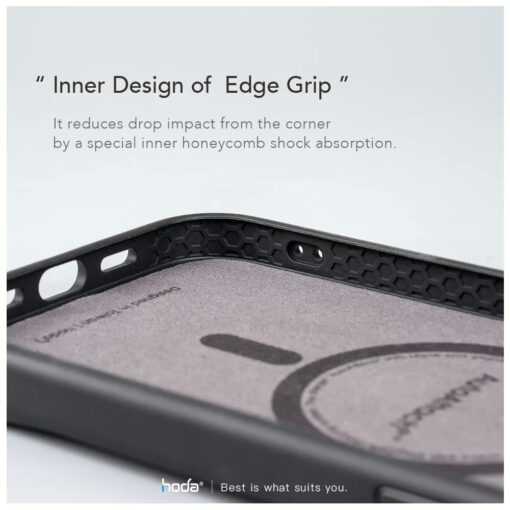 Hoda รุ่น Diverse Case Military Standard with Magnetic - เคส Galaxy S24 Ultra - ลาย Walnut - Image 10