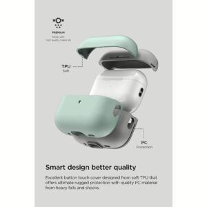 VRS รุ่น Modern - เคส Airpods Pro 2 - สี Marine Green