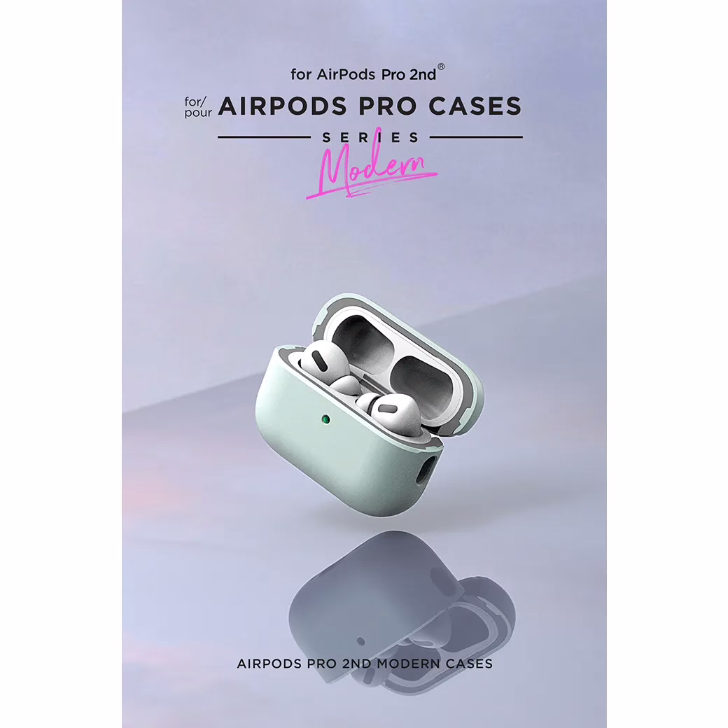 VRS รุ่น Modern - เคส Airpods Pro 2 - สี Marine Green