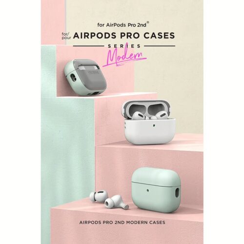 VRS รุ่น Modern - เคส Airpods Pro 2 - สี Marine Green - Image 11