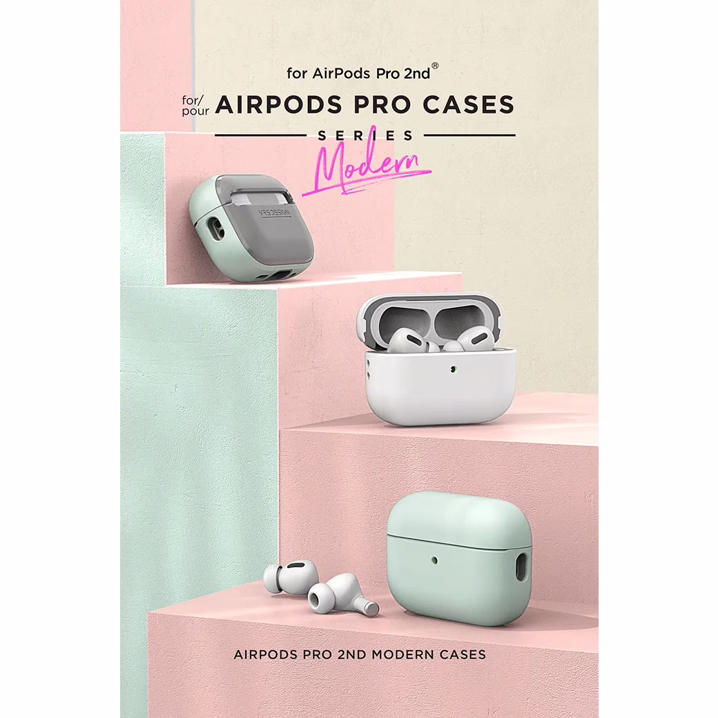 VRS รุ่น Modern - เคส Airpods Pro 2 - สี Marine Green