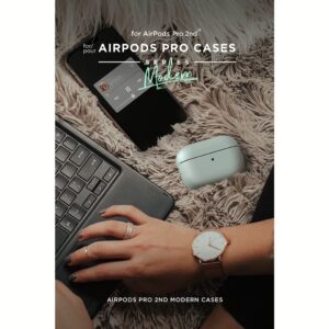VRS รุ่น Modern - เคส Airpods Pro 2 - สี Marine Green