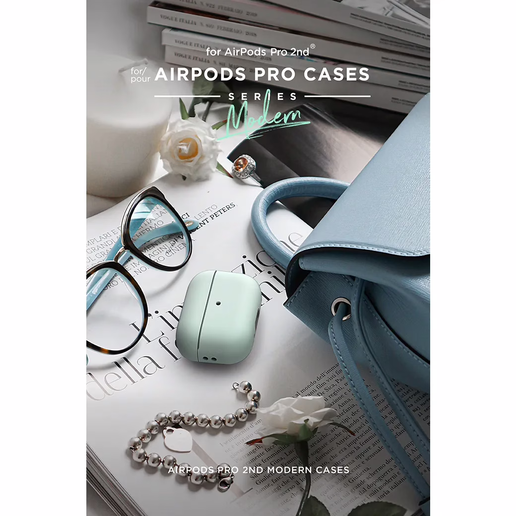 VRS รุ่น Modern - เคส Airpods Pro 2 - สี Marine Green