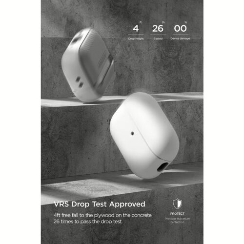 VRS รุ่น Modern - เคส Airpods Pro 2 - สี White - Image 4