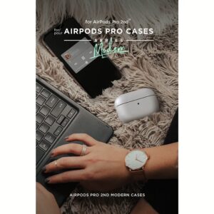 VRS รุ่น Modern - เคส Airpods Pro 2 - สี White