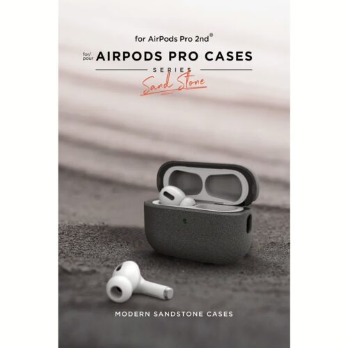 VRS รุ่น Modern - เคส Airpods Pro 2 - สี Sand Stone - Image 12