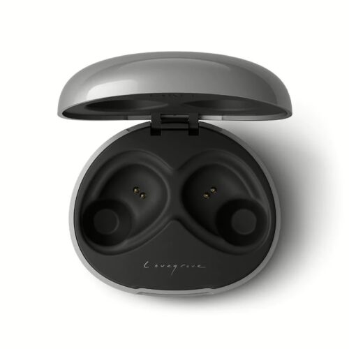หูฟัง KEF รุ่น Mu3 Noise Cancelling True Wireless Earphones - สี Silver Grey - Image 4