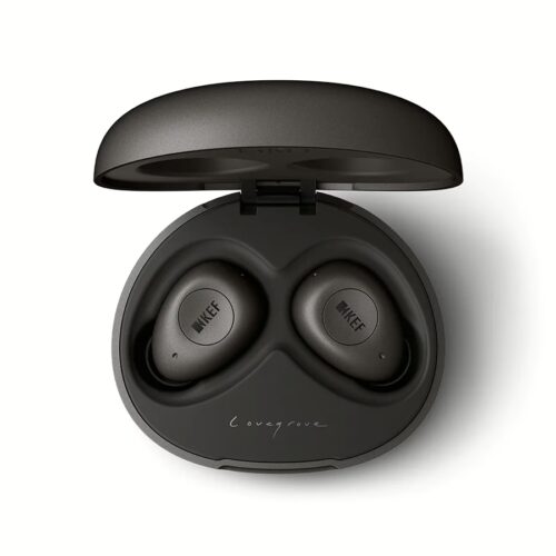 หูฟัง KEF รุ่น Mu3 Noise Cancelling True Wireless Earphones - สี Charcoal Grey - Image 3