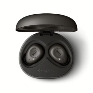 หูฟัง KEF รุ่น Mu3 Noise Cancelling True Wireless Earphones - สี Charcoal Grey