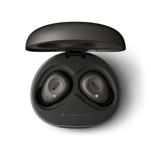 หูฟัง KEF รุ่น Mu3 Noise Cancelling True Wireless Earphones - สี Charcoal Grey - Image 2