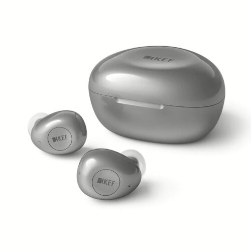 หูฟัง KEF รุ่น Mu3 Noise Cancelling True Wireless Earphones - สี Silver Grey - Image 9