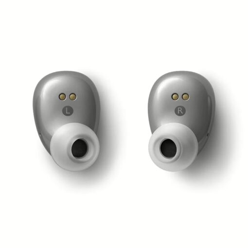 หูฟัง KEF รุ่น Mu3 Noise Cancelling True Wireless Earphones - สี Silver Grey - Image 8