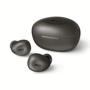 หูฟัง KEF รุ่น Mu3 Noise Cancelling True Wireless Earphones - สี Charcoal Grey